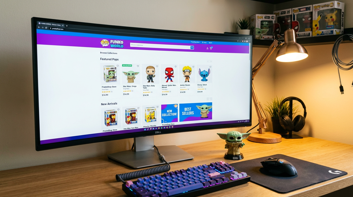 PidoPop.com - Tienda online de Funko Pop en PrestaShop desarrollada por Neuraweb