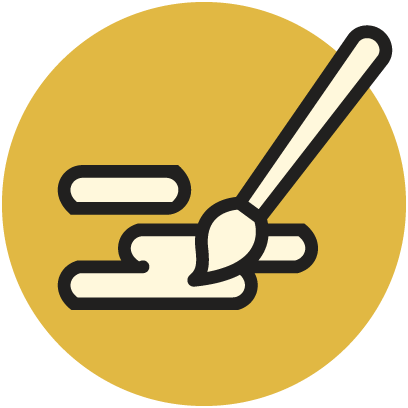 Ícono de pincel, personalización de temas de Shopify Ícono de pincel, personalización de temas de Shopify"